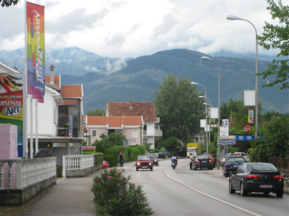 street in montenegro