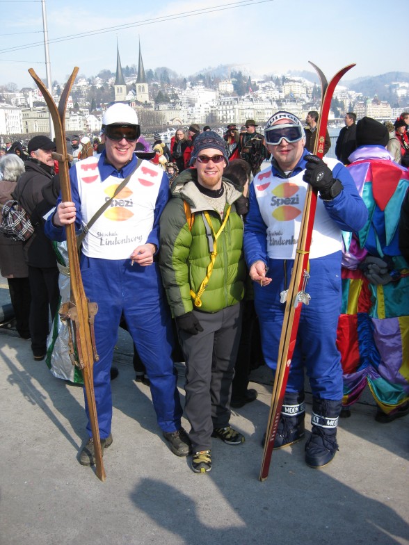 Switzerland skiiers