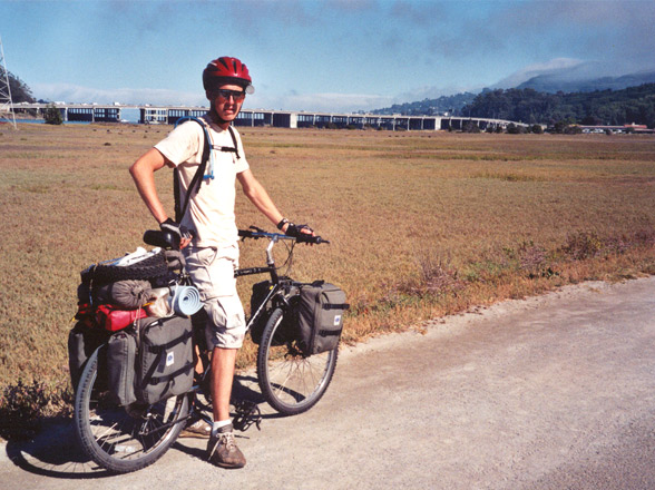 Darren Alff's first bicycle tour in 2001