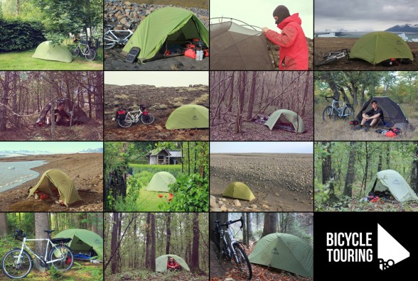 Bicycle Touring Pro - camping in Europe 2012