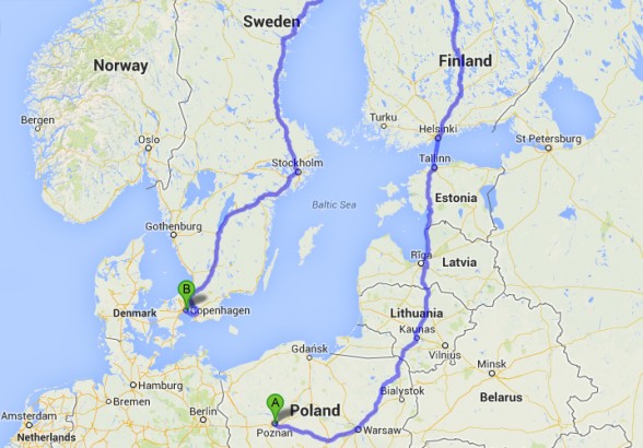 Baltic Sea bike tour