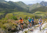 South Africa mountain bike tour photo