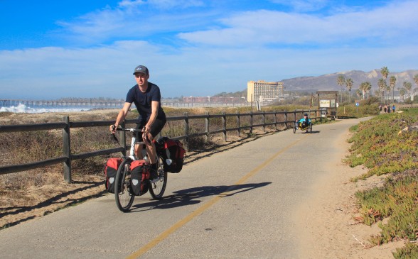 Cycle touring in Ventura