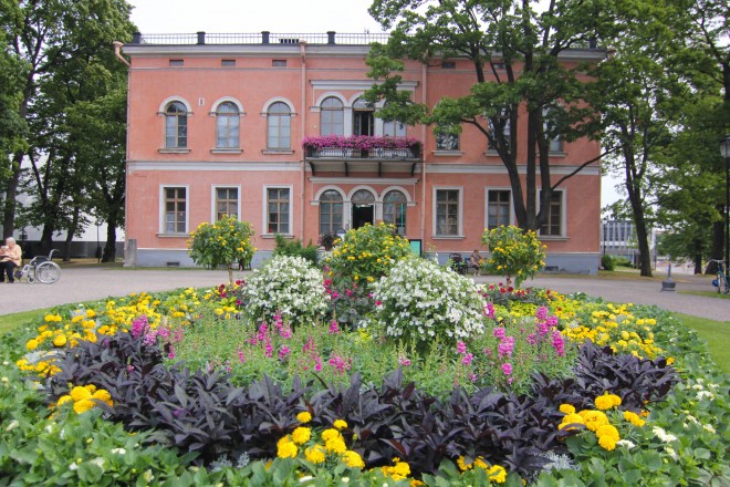 commercial flower business and cafe in helsinki finland