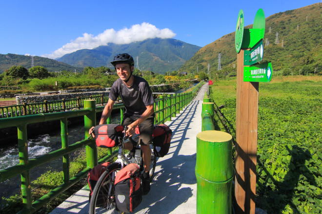 Green Taiwan bicycle paths