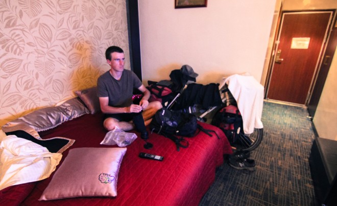 bicycle-touring-hotel-room