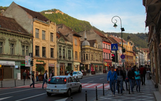 Brasov Romania street