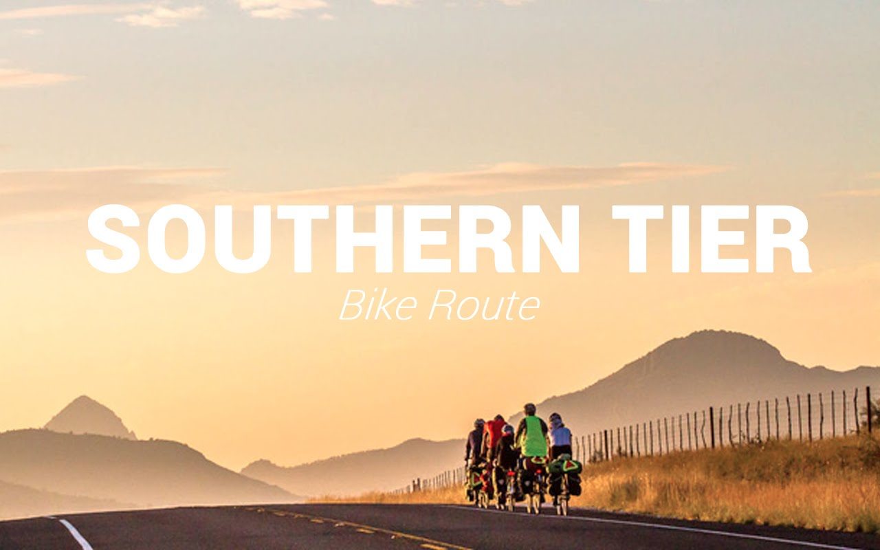 southern tier winter cycling route