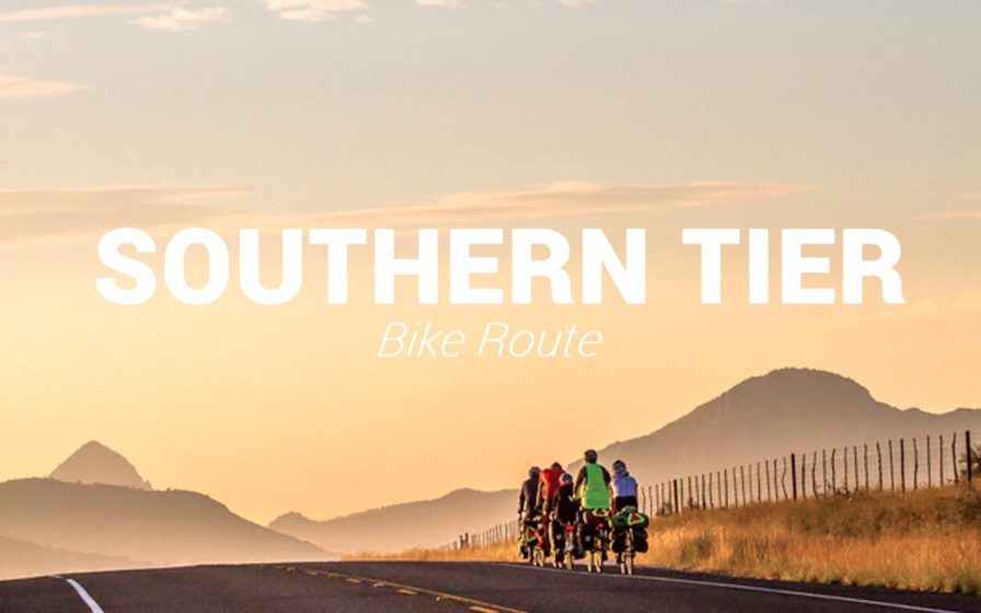 southern tier winter cycling route