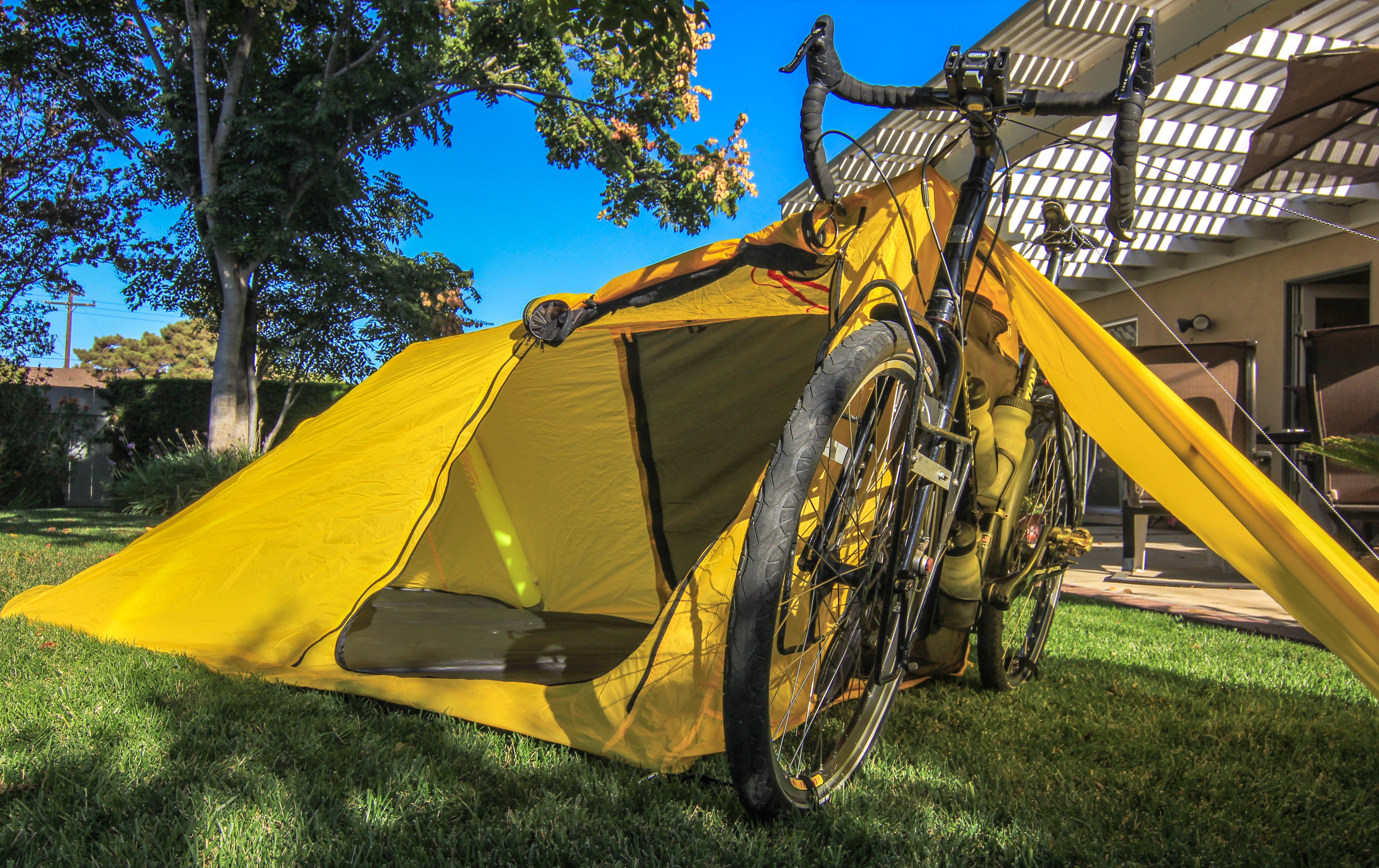 tent biking tour