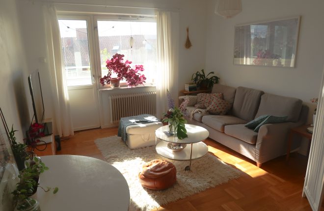 Umea Sweden apartment living room