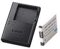 canon battery charger and spare battery
