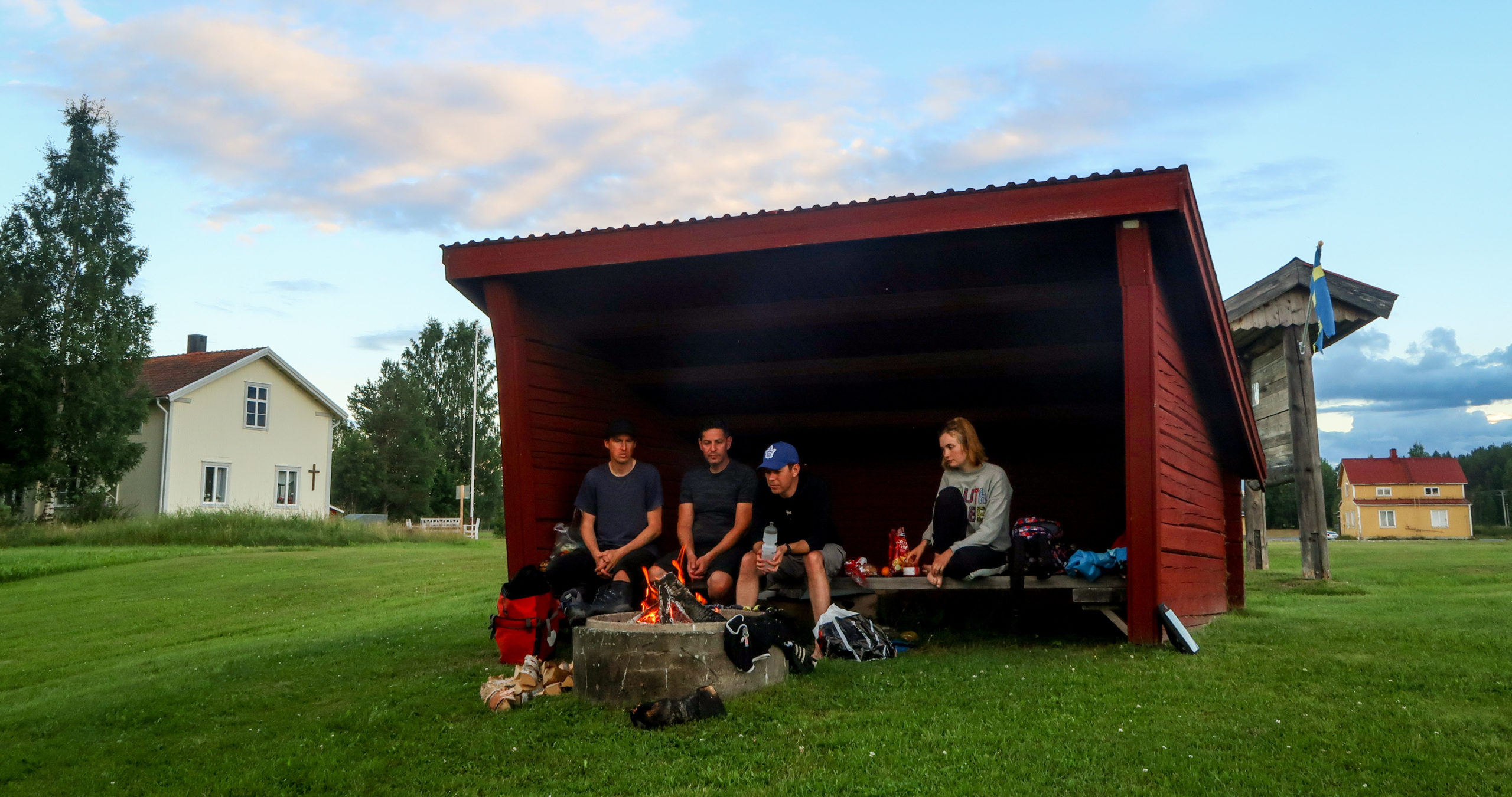 Free shelters in Sweden Bicycle Touring Pro