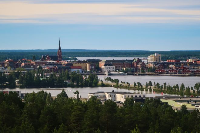 The city of Lulea, Sweden