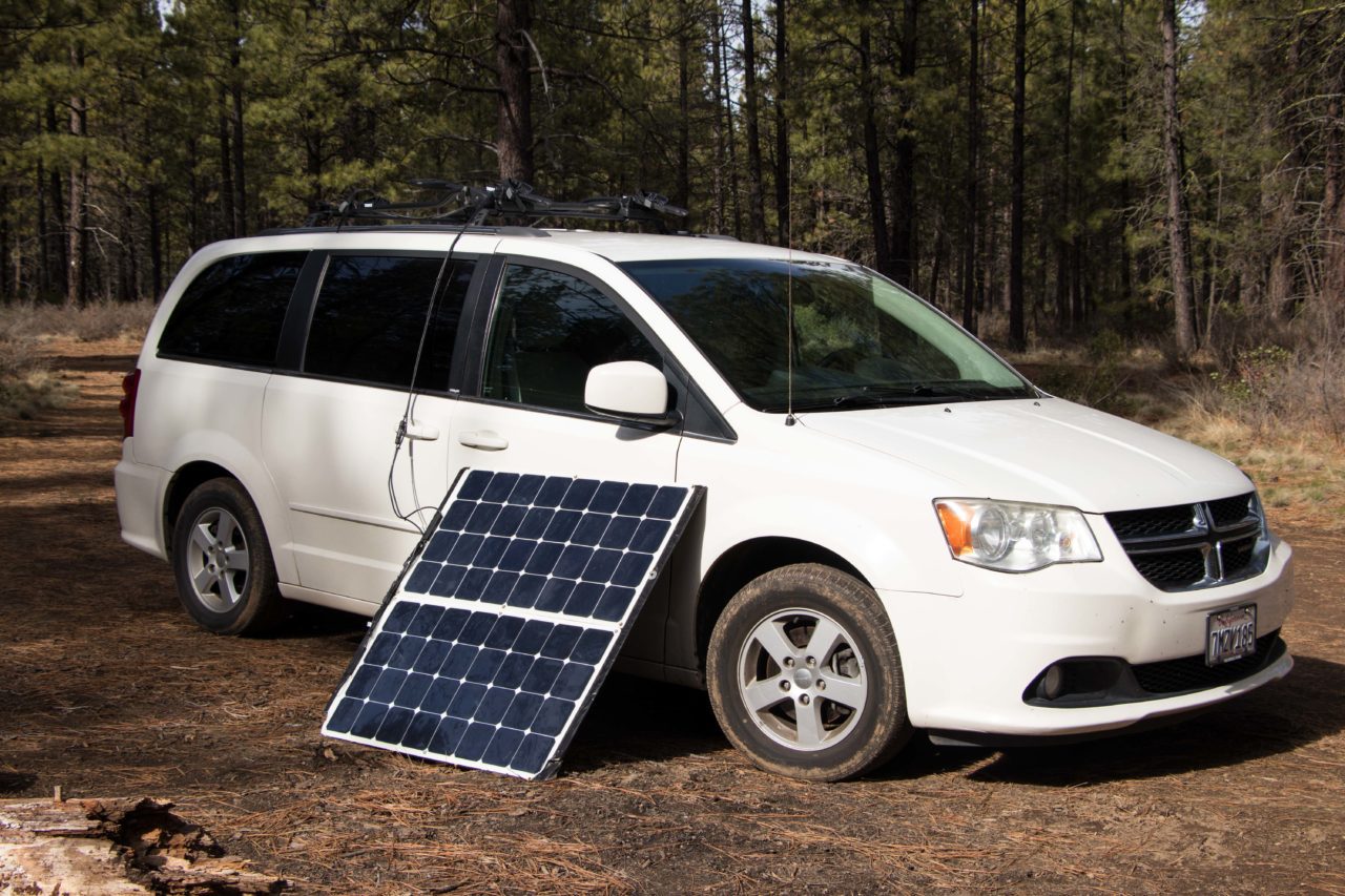 Solar Minivan Setup