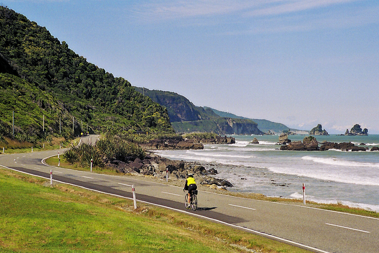 west coast cycle tours new zealand