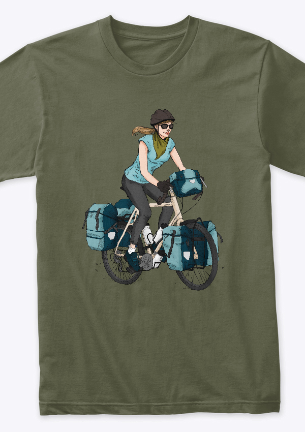 Classic Female: Bicycle T-Shirt – Bicycle Touring Pro