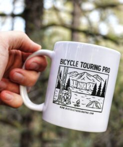 Holding the Bicycle Touring Pro 