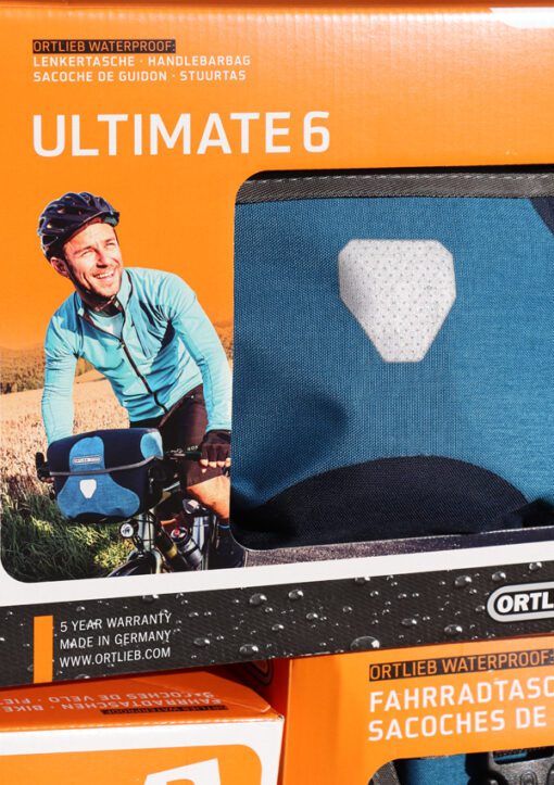 Ortlieb Ultimate 6 Plus handlebar bag in box