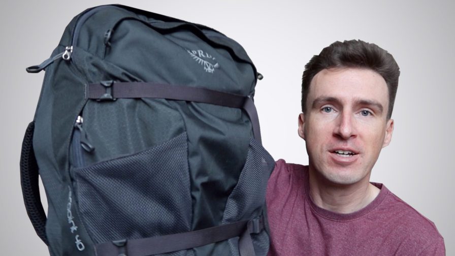 osprey farpoint 40 world travel lightweight backpack