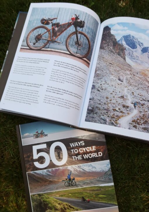 50 Ways to Cycle the World - interior photographs bike packing