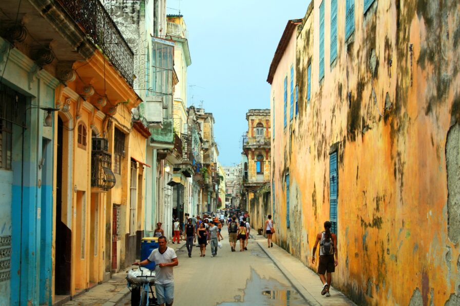 cuba street colorful