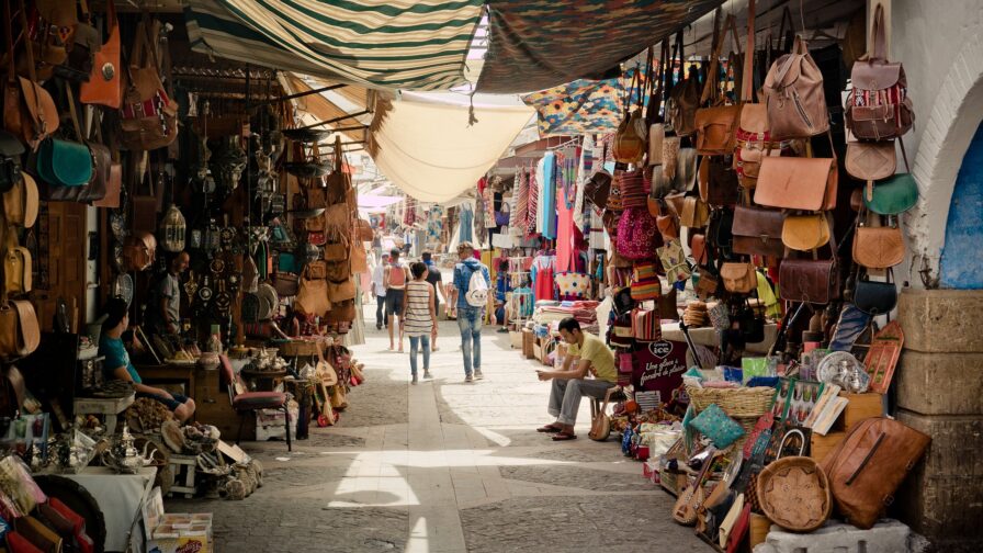 morocco market street